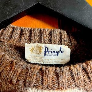 100% Shetland wool sweater. Made in Scotland.